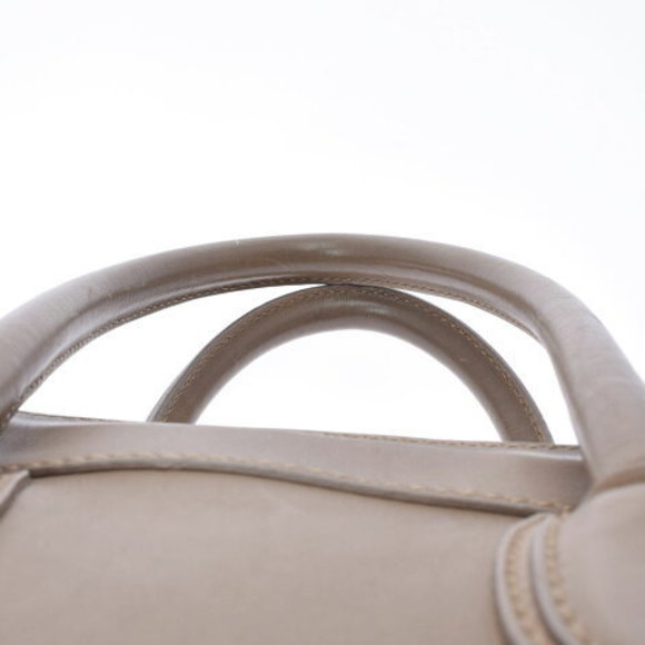 CELINE Luggage Mini Shopper Beige Calf Handbag - Picture 4 of 12